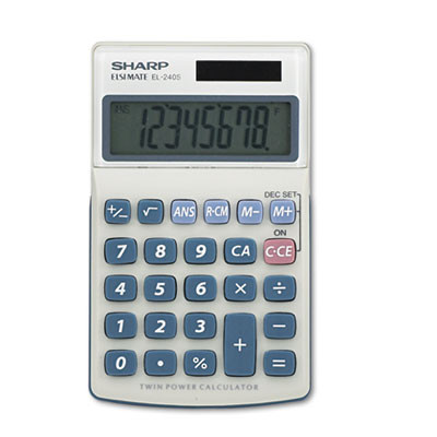 El240Sb Handheld Business Calculator, 8-Digit Lcd