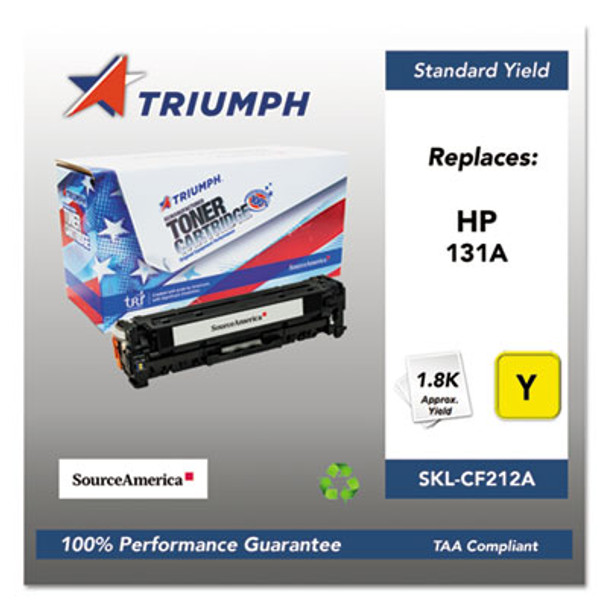 751000Nsh1400 Remanufactured Cf212a (131a) Toner, 1,800 Page-Yield, Yellow