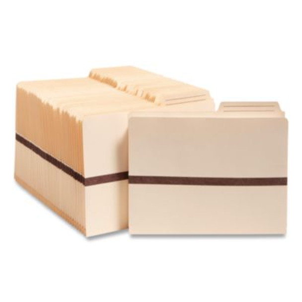 Manila File Pockets, 1" Expansion, Letter Size, Manila