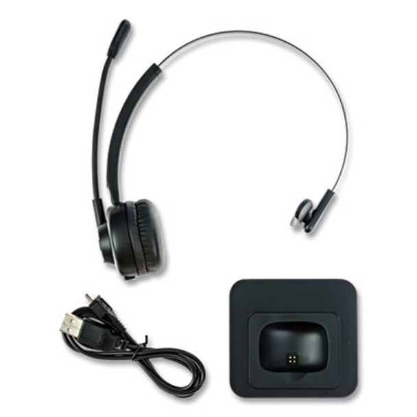 Zum Bt Mobile Office Monaural Over The Head Headset, Black
