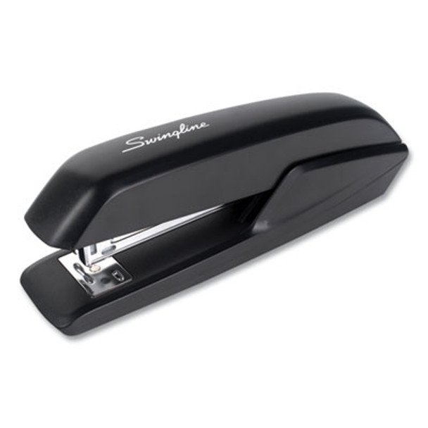 Standard Eco Full Strip Desk Stapler, 15-Sheet Capacity, Black