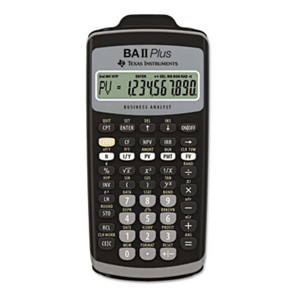 Baiiplus Financial Calculator, 10-Digit Lcd