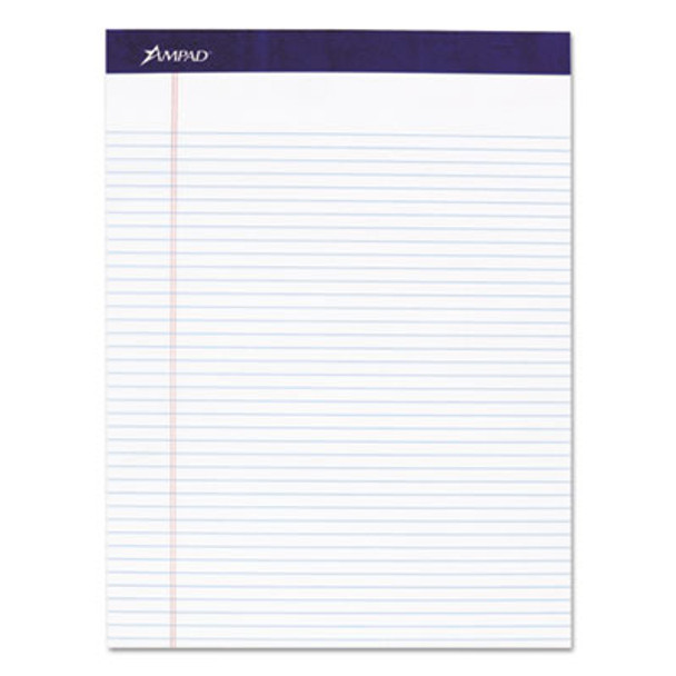 Legal Ruled Pads, Narrow Rule, 50 White 8.5 X 11.75 Sheets, 4/Pack