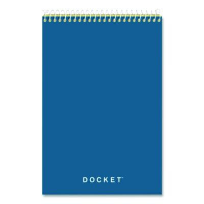 Docket Steno Pad, Forest Green Cover, Gregg Rule, (100) Canary Yellow 6 x 9 Sheets