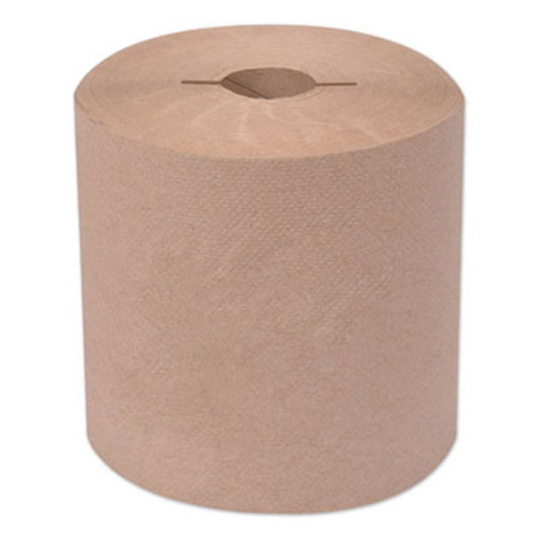 Universal Hand Towel Roll, Notched, 1-Ply, 7.5" x 1,000 Ft, Natural, 6 Rolls/Carton