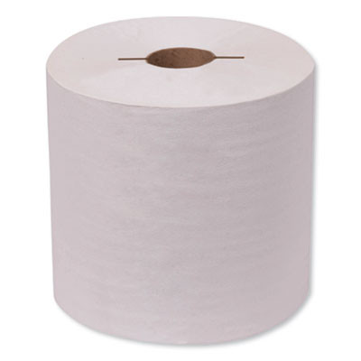 Universal Hand Towel Roll, Notched, 1-Ply, 7.5 X 10, Natural White, 960/Roll, 6/Carton