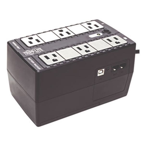 Internet Office Ultra-Compact Desktop Standby Ups, 6 Outlets, 350 Va, 380 J