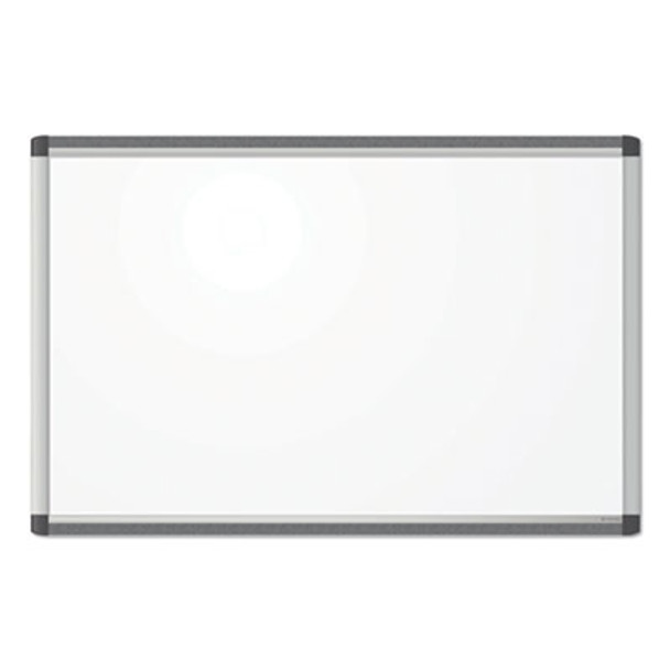 Pinit Magnetic Dry Erase Board, 35 x 23, White