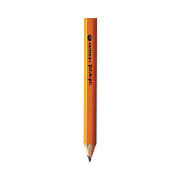Golf And Pew Pencil, Hb (#2), Black Lead, Yellow Barrel, 144/Box