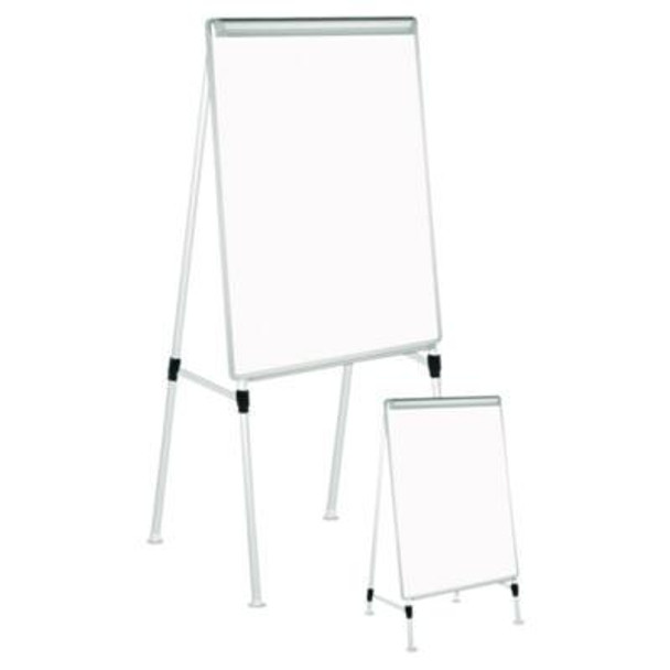 Dry Erase Board With A-Frame Easel, 29" x 41", White Surface