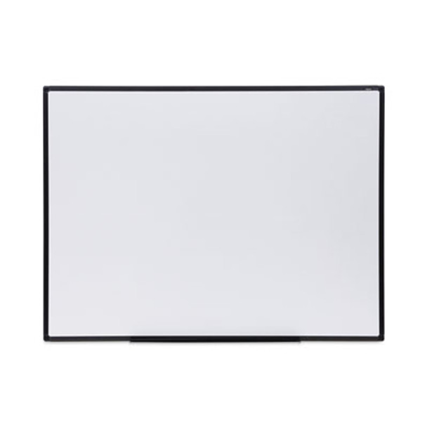 Design Series Deluxe Dry Erase Board, 48" x 36", White Surface, Black Anodized Aluminum Frame