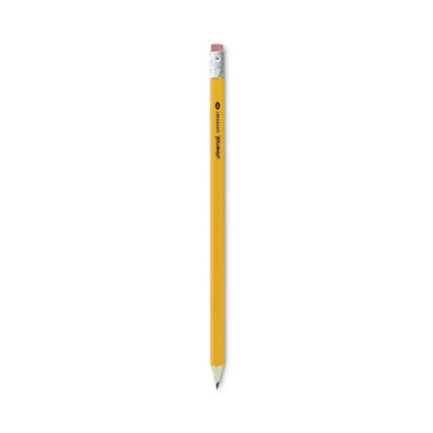 #2 Pre-Sharpened Woodcase Pencil, Hb (#2), Black Lead, Yellow Barrel, 24/Pack