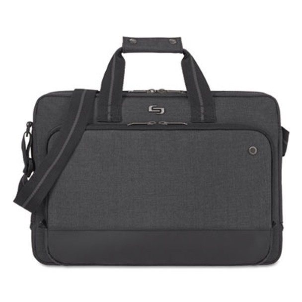 Urban Slimbrief, Fits Devices Up To 15.6", Polyester, 16" x 3" x 11.5", Gray
