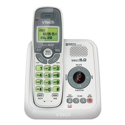 Cs6124 Cordless Answering System, White