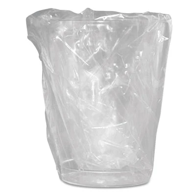 Wrapped Plastic Cups, 10 Oz, Translucent, 500/Carton