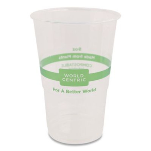 Pla Clear Cold Cups, 9 Oz, Plastic, Clear, 2,000/Carton