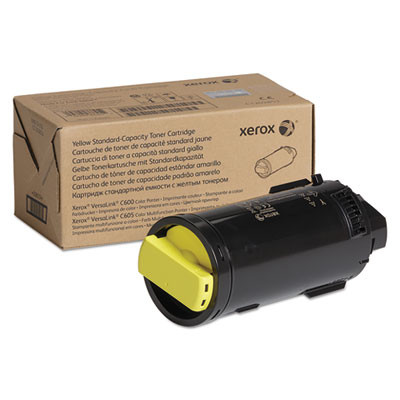 106r03898 Toner, 6,000 Page-Yield, Yellow