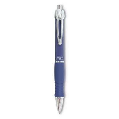 Sarasa Dry X10 Gel Pen, Retractable, Medium 0.7 Mm, Blue Ink, Blue/Silver Barrel, 12/Pack