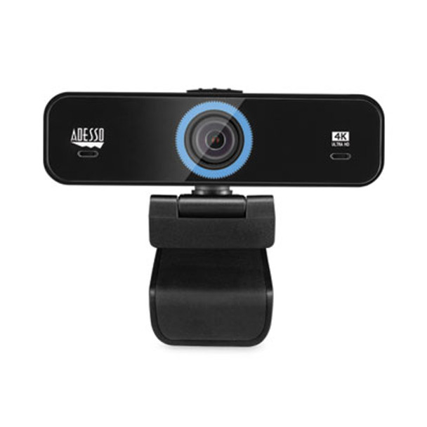 Cybertrack K4 4K Ultra Hd Fixed Focus Usb Webcam, 3840 Pixels x 2160 Pixels, Black