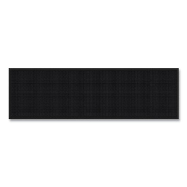 Absorba Select Entry Mat, Rectangular, Pepper/Black Crush-Resistant Needle-Punched Surface, 36" x 10 Ft