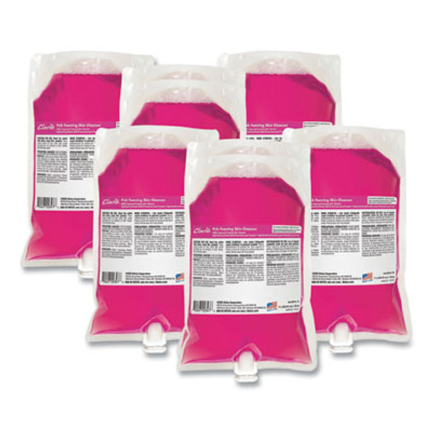 Pink Foaming Skin Cleanser Refill, Fresh Scent, 1,000 Ml, 6/Carton