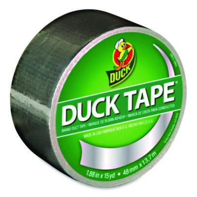 Colored Duct Tape, 3" Core, 1.88" X 10 Yds, Chrome