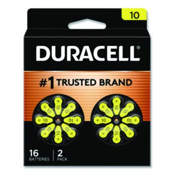 Hearing Aid Battery, #10, 16/Pack