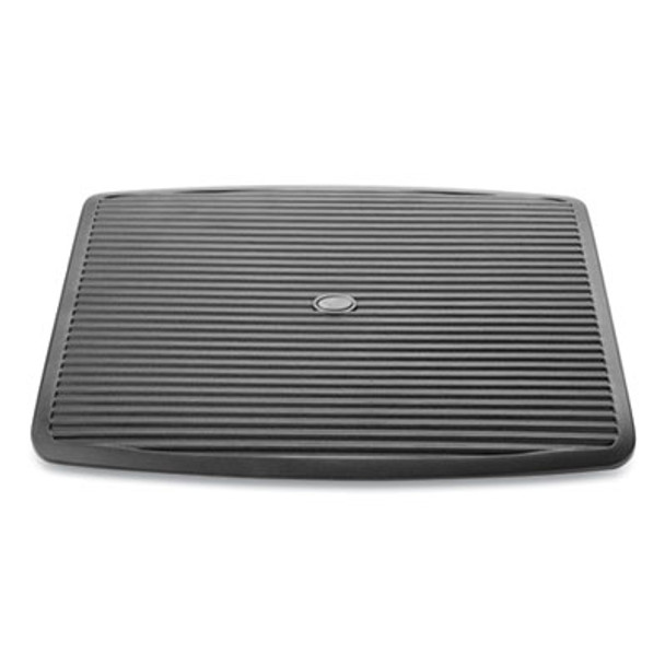 Adjustable Height Ergonomic Footrest, 17.62w x 14d x 3.75h, Black
