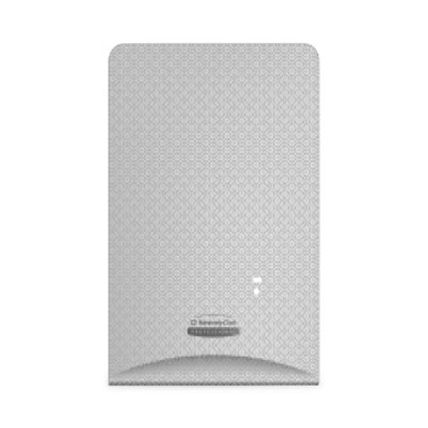Icon Faceplate For Automatic Soap And Sanitizer Dispenser, 8.25 x 22 x 12.12, Silver Mosaic