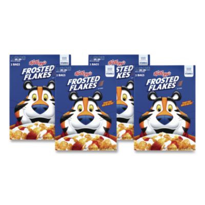 Frosted Flakes Breakfast Cereal, Bulk Packaging, 40 Oz Bag, 4/Carton