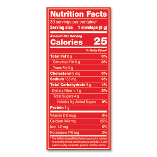 Hot Cocoa Mix, Rich Chocolate, 0.28 Oz Packet, 30 Packets/Box, 6 Boxes/Carton