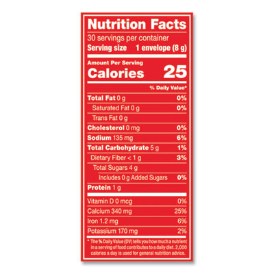 Hot Cocoa Mix, Rich Chocolate, 0.28 Oz Packet, 30 Packets/Box, 6 Boxes/Carton