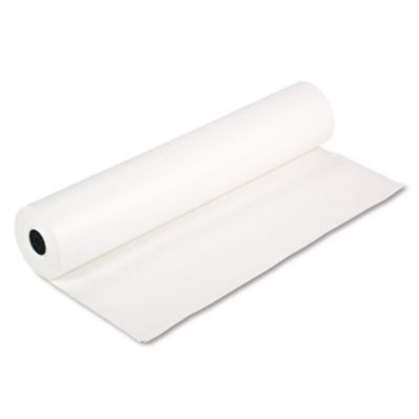 Rainbow Duo-Finish Colored Kraft Paper, 35 Lb Wrapping Weight, 36" x 1,000 Ft, White