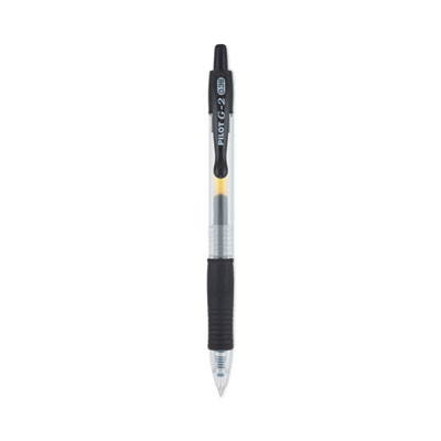 G2 Premium Gel Pen Convenience Pack, Retractable, Extra-Fine 0.38 Mm, Black Ink, Smoke/Black Barrel, Dozen