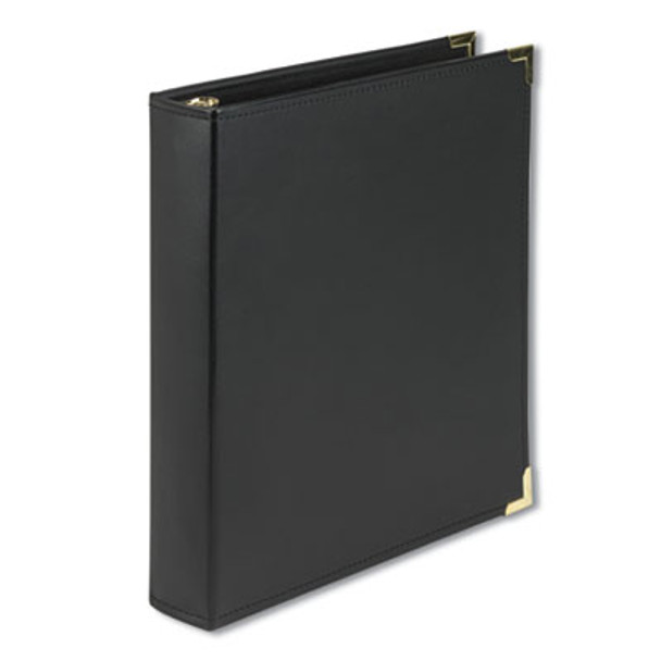Classic Collection Ring Binder, 3 Rings, 1.5" Capacity, 11 X 8.5, Black