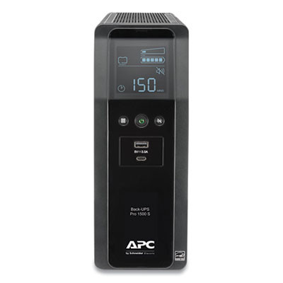 Br1500Ms Back-Ups Pro Br Series Sinewave Battery Backup System, 10 Outlets, 1,500 Va, 1,080 j