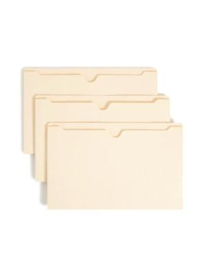 Manila File Jackets, 2-Ply Straight Tab, Legal Size, Manila, 50/Box