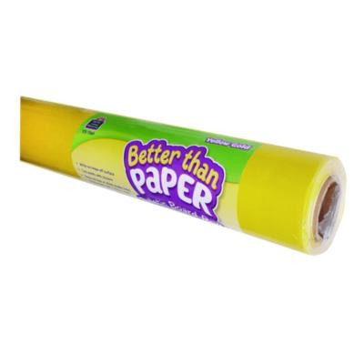 Better Than Paper Bulletin Board Roll, 4 Ft X 12 Ft, Yellow Gold