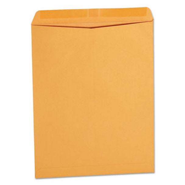 Catalog Envelope, 28 Lb Bond Weight Kraft, #14 1/2, Square Flap, Gummed Closure, 11.5 x 14.5, Brown Kraft, 250/Box