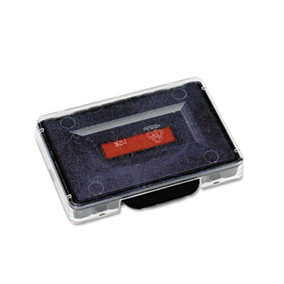 T5460 Professional Replacement Ink Pad For Trodat Custom Self-Inking Stamps, 1.38" x 2.38", Blue/Red