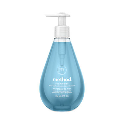 Gel Hand Wash, Sea Minerals Scent, 12 Oz