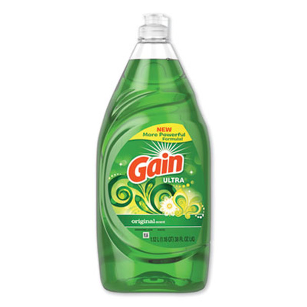 Dishwashing Liquid, Gain Original, 38 Oz Bottle