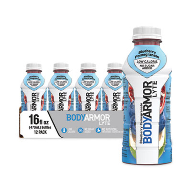 Lyte Sports Drink, Blueberry Pomegranate, 16 Oz Bottle, 12/Pack