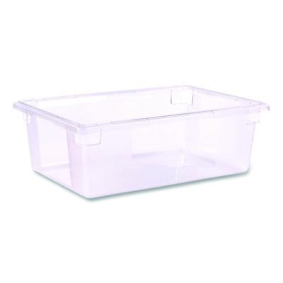 Storplus Polycarbonate Food Storage Container, 12.5 Gal, 18 x 26 x 9, Clear, Plastic