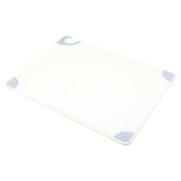 Saf-T-Grip Cutting Board, Plastic, 24 x 18 x 0.5, White