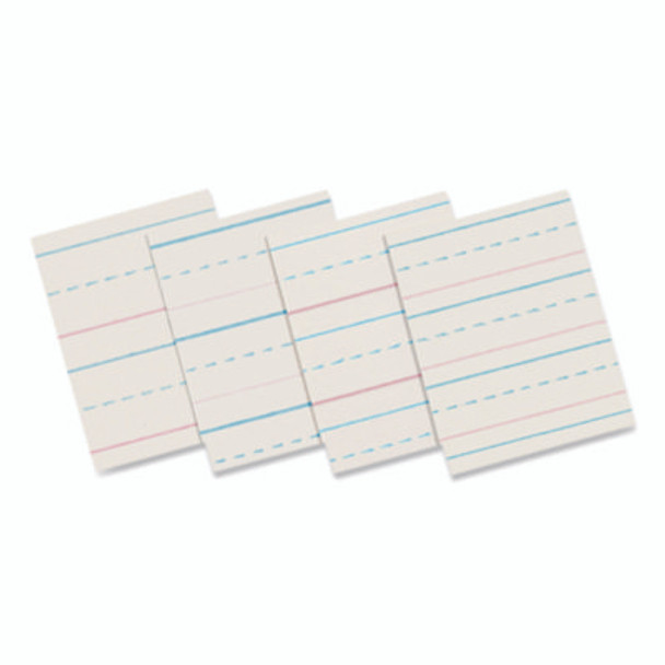 Multi-Program Handwriting Paper, 30 Lb Bond Weight, 1/2" Long Rule, Two-Sided, 8 x 10.5, 500/Pack