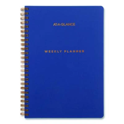 Signature Lite Academic Weekly Monthly Planner, Blue Cover, 12-Month (July To June): 2025 To 2026