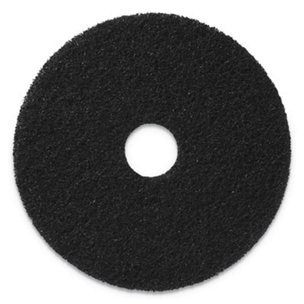 Scrubbing Pads, 13" Diameter, Green, 5/Carton