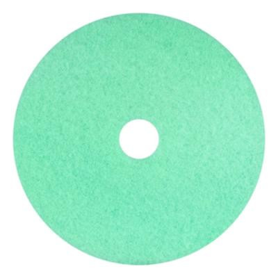 Luster Lite Burnishing Pad, 20" Diameter, Sky Blue, 5/Carton