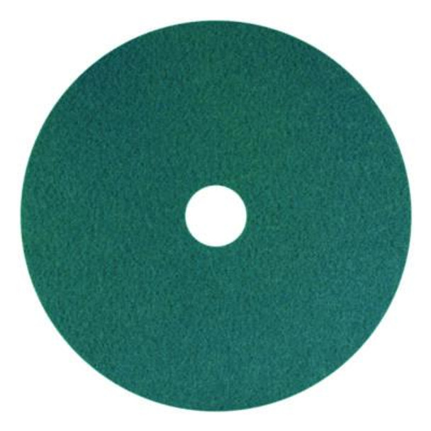 Smartscrub Floor Pad, 13" Diameter, Blue/Yellow, 5/Carton